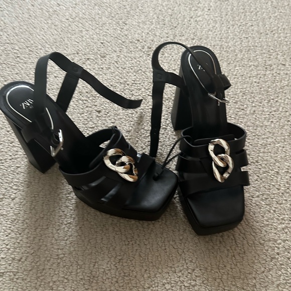 Zara platform heels - Picture 3 of 5